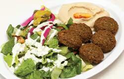#11 Falafel Platter
