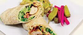 #15 Chicken Kebab Wrap