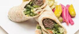#16 Kafta Kebab Wrap