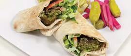 #18 Falafel Wrap