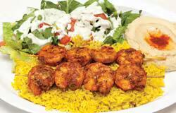 #4 Shrimp Kebab